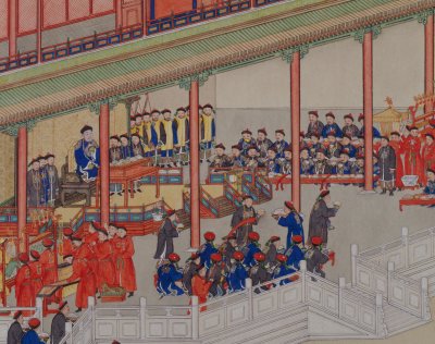 图片[3]-Picture scroll of banquet given by Yao Wenhan Ziguang Pavilion-China Archive